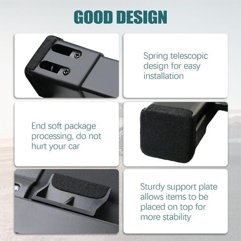 for Hyundai Ioniq 5 Cargo Cover Trunk Cover - Tesmirror Retractable Cargo Cover for Hyundai Ioniq 5 Accessories 2021 2022 2023 2024 Trunk Security Shade Luggage Security Shield Shade in Kuwait
