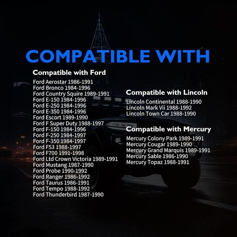 Hisport 1648138 MAP Mifold Absolute Press Sensor متوافق مع Ford Aerostar Bronco E-150 250 350 Super Duty F-150 250 350 Mustang ، Lincoln Continental ، Mercury Capri Cougar Sable in Saudi Arabia