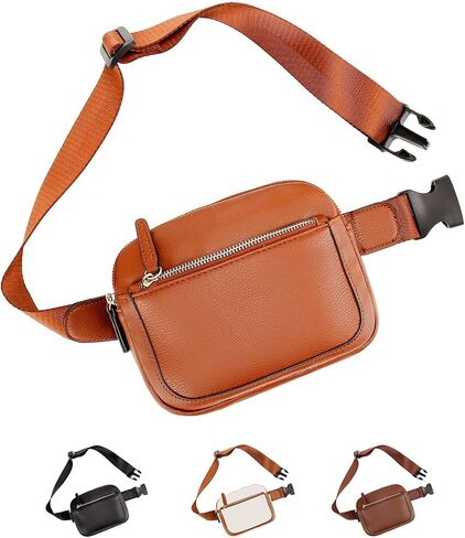 LA TERRE Belt Bag for Women Mini Everywhere Fanny Pack Cross Body Waist Bag with Adjustable Strap in Kuwait