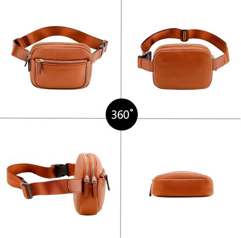 LA TERRE Belt Bag for Women Mini Everywhere Fanny Pack Cross Body Waist Bag with Adjustable Strap in Kuwait