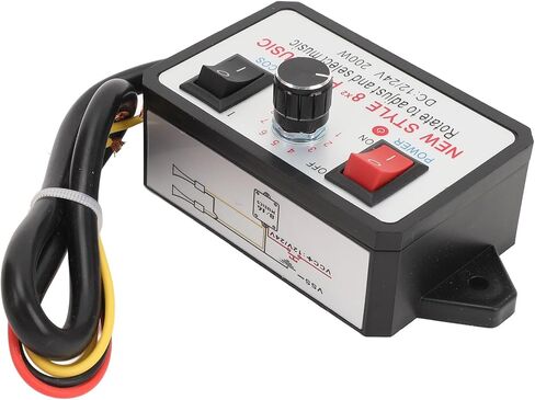 ZJchao 16 Sound Horn Controller, Universal 12V/24V Custom Car Horn Kit w/Overload Protection Easy Install, 2 Tone Upgrade for Trucks Cars in Saudi Arabia
