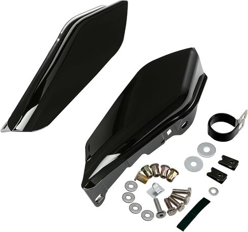 XMT-MOTO ABS Mid-Frame Air Deflector Heat Shield Fit for 2023-2025 Harley CVO Road Glide FLTRXSE,CVO Street Glide FLHXSE,Gloss Black in Saudi Arabia