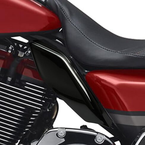 XMT-MOTO ABS Mid-Frame Air Deflector Heat Shield Fit for 2023-2025 Harley CVO Road Glide FLTRXSE,CVO Street Glide FLHXSE,Gloss Black in Saudi Arabia