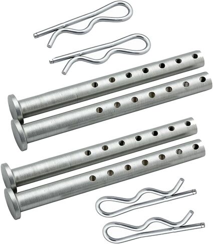 (4 pcs ) Clevis Pin with R - Clip 472795 014973472795 - 1/4 X 2-1/2 inches in Saudi Arabia