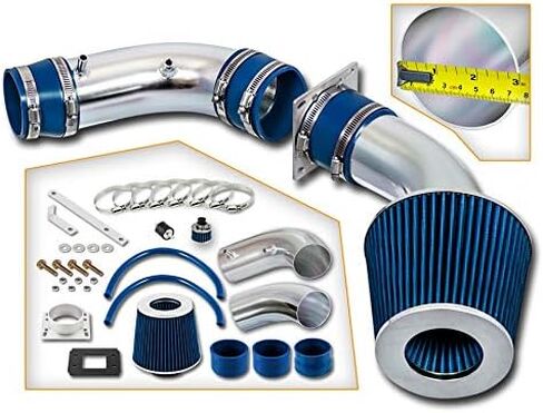 Rtunes Racing Cold Air Intake Kit + Filter Combo BLUE Compatible For 88-95 Toyota 4Runner / Pick Up / T100 3.0L in Saudi Arabia