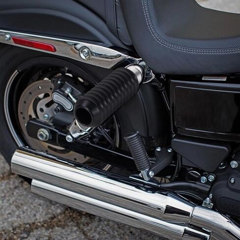 منزلقات بإطار بدون قطع للدراجة النارية، منزلقات بإطار علوي للصدمات مقاس 6.5 بوصة، حماية ضد التصادم وحماية من السقوط متوافقة مع موديلات Harley XL XL883 XL1200 XR1200 XR1200X 2004-2022 / ناعمة in Kuwait