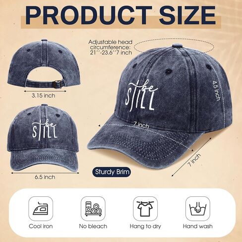 6 Pack Christian Hats for Men Women Jesus Baseball Caps Christian Gifts Washed Cotton Faith Adjustable Religious Embroidered Hats in 6 Colors for Pastor Thanksgiving Christmas in Saudi Arabia