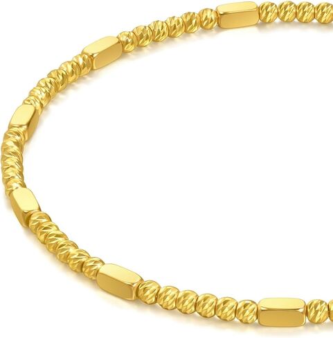 Sang Sang Sang 999 24K سوار Gold Beads للنساء 18 سم 95713B السعر تقريبًا. 3.36g الذهب in Saudi Arabia