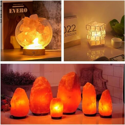 Salt Lamp Bulbs - 15 Watt Light Bulbs for Scentsy Wax Warmer - C7 Replacement Bulbs for Plug in Wax Diffuser- Warmwhite - Dimmable,16 Packs (Salt Lamp Bulb 15w) in Saudi Arabia