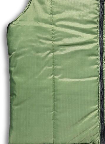 John Ownbey Tiger Stripe Cotton Ripstop Vest W/Quilted Lining - Made in the US in Saudi Arabia