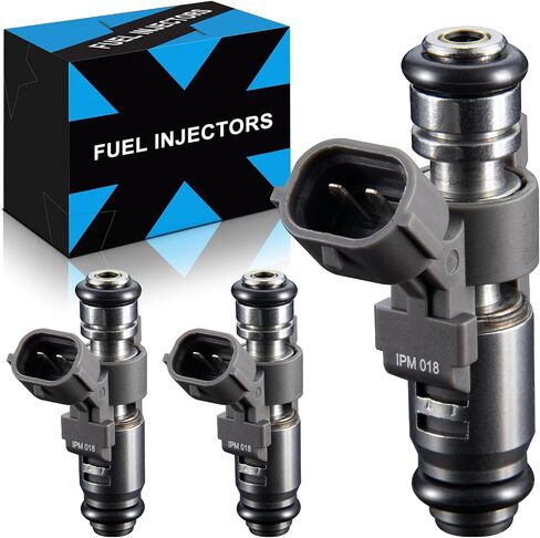Upgraded 490560038 Fuel Injectors Fits For:-Kawasaki Mule Pro-FX 2016-2020, Mule Pro-FXR 2018-2020, Mule Pro-FXT 2015-2020, Mule Pro-FXT Ranch Edition 2020 (set of 3) in Saudi Arabia