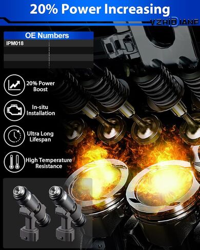 Upgraded 490560038 Fuel Injectors Fits For:-Kawasaki Mule Pro-FX 2016-2020, Mule Pro-FXR 2018-2020, Mule Pro-FXT 2015-2020, Mule Pro-FXT Ranch Edition 2020 (set of 3) in Saudi Arabia
