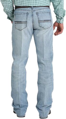 Cinch Men's Grant Boot Cut Jeans Denim 32x34 in Saudi Arabia
