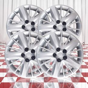 Set of 4 Silver 15 Spoke 18" Wheel Covers for Chevy Impala 2014-2019 in Kuwait