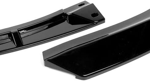 3 Pieces STP-Style Front Bumper Lip Spoiler Splitter Side Body Kit Trim Protection Compatible with 2006-2008 Lexus IS250 IS350, 2007 (Painted Carbon Style) in Saudi Arabia