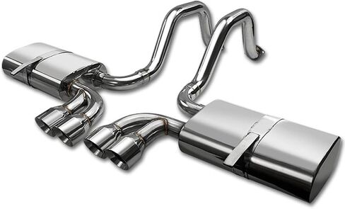 DNA MOTORING CBE-CC97-LS1-6 Cat Back Exhaust System [Compatible with 97-04 Chevy Corvette C5 LS1/ LS6，5.7L V8 OHV Engine Models, Including Z06 ONLY] in Saudi Arabia