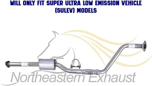العادم الشمالي الشرقي | طقم نظام العادم من الفولاذ المقاوم للصدأ من الفولاذ المقاوم للصدأ متوافق مع Hyundai Elantra 2011-2016 1.8L | وشملت حشيات ومشبك مجاني in Kuwait