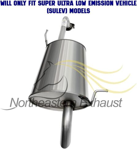 العادم الشمالي الشرقي | طقم نظام العادم من الفولاذ المقاوم للصدأ من الفولاذ المقاوم للصدأ متوافق مع Hyundai Elantra 2011-2016 1.8L | وشملت حشيات ومشبك مجاني in Kuwait