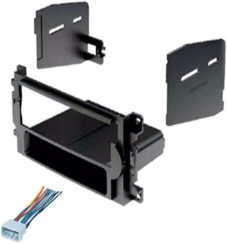 Single Din Dash Kit لـ Grand Cherokee 2005-2007 لـ Grand Cherokee 2005-2007 لـ Compass 2007-2008 for Charger 2006-2007 for Durango 2004-2007 Stereo Harness in Saudi Arabia