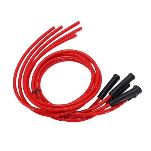 Ignition Wire Set Red High Performance Silicone 1m Car Ignition Wire for 4 Cylinder Automobile 8mm Systems Meter Test o Systems Meter Test of Such Small Door Etc This Can and in Kuwait