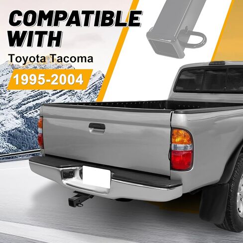 Kojem Class 3 Trailer Hitch Compatible with 1995-2004 Toyota Tacoma 2" Receiver Tow Hitch Powder Coated in Saudi Arabia