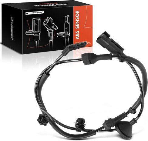 A-Premium ABS Wheel Speed Sensor Compatible with Mitsubishi Models - Outlander 2014 2015, 4-Wheel ABS(Brake) - Rear Right Passenger Side, Replace# 4670A574, 4670B404 in Saudi Arabia