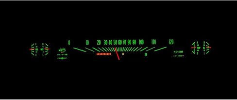 Dakota Digital RTX-66C-CVL-X Retrotech Gauge Instrument System Compatible with 1966-67 Chevy Chevelle/El Camino in Kuwait