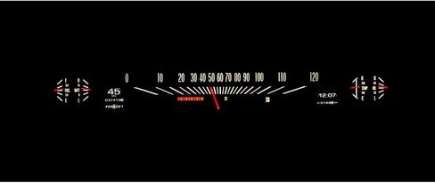 Dakota Digital RTX-66C-CVL-X Retrotech Gauge Instrument System Compatible with 1966-67 Chevy Chevelle/El Camino in Kuwait