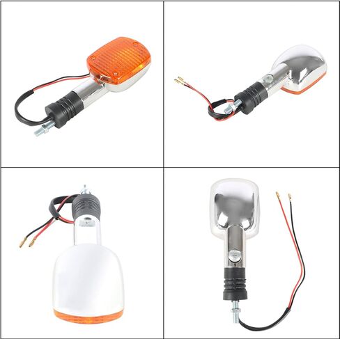GXYWADY 1 Pair Motorcycle Turn Signal Light Blinker Light Replacement for Honda VF700C VF1100C 1983-1986 in Saudi Arabia