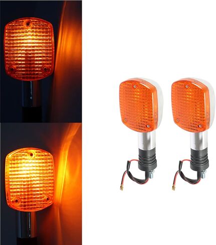 GXYWADY 1 Pair Motorcycle Turn Signal Light Blinker Light Replacement for Honda VF700C VF1100C 1983-1986 in Saudi Arabia