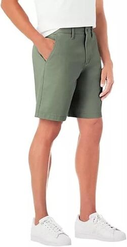 Member's Mark Men's Everyday Flat Front Twill Short (US, Numeric, 38, Regular, Regular, Olive) in Saudi Arabia