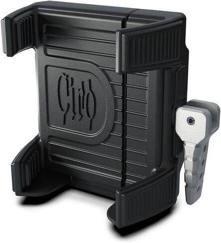 Ciro 50313 Handlebar Mount Smartphone/GPS Holder With Charger, Black in Saudi Arabia