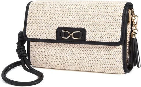 Missnine Small Straw Purse for Women Summer Woven Purses Raffia Vacation Top Handle Satchel Handbag in Saudi Arabia