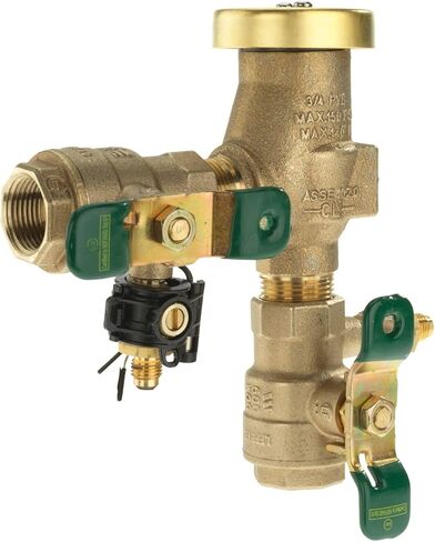 Watts T387114 Anti-Siphon Pressure Vacuum Breaker Backflow Preventer, Quarter Turn Shutoff, Lever Handles, Smart Enabled Ready, 1 1/2 Inch in Saudi Arabia