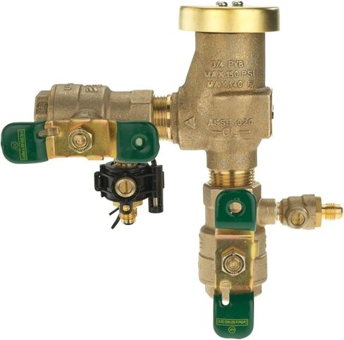 Watts T387114 Anti-Siphon Pressure Vacuum Breaker Backflow Preventer, Quarter Turn Shutoff, Lever Handles, Smart Enabled Ready, 1 1/2 Inch in Saudi Arabia