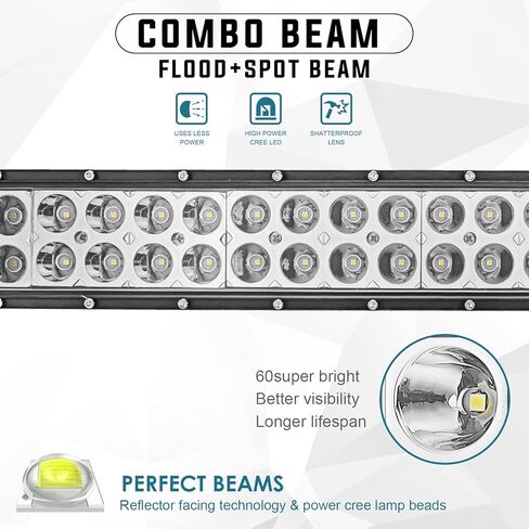 WeiSen 52" 300W LED Curved Light Bar Kit w/Plug & Play Wiring Harness and Roof Light Mount Brackets Compatible with Polaris Ranger XP 1000 Midsize SP 570 Crew 2018-2025 in Kuwait