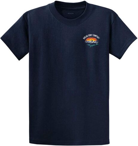 Koloa Surf Mens Surfer at Sunset Logo Heavy Cotton T-Shirt in Reg, Big and Tall in Saudi Arabia