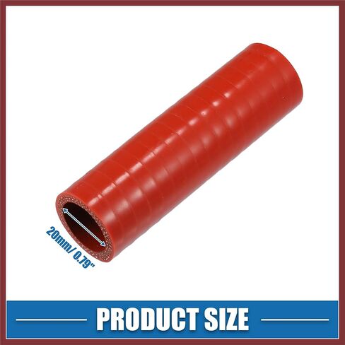 Heater Core خرطوم 5179114AB ل DODGE لـ RAM 2500 5.9L L6-DIESEL 2006-2009 Rubber Red Parts in Saudi Arabia