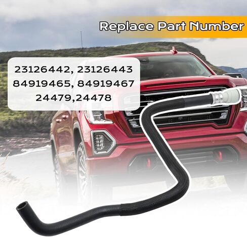 Heater Outlet Hose & Heater Inlet Hose Fit For 2014-2018 Chevrolet Silverado 1500 2500 Silverado 1500 LD Cheyenne GMC Sierra 1500 Sierra 1500 Limited Replace For 23126443 23126442 in Saudi Arabia