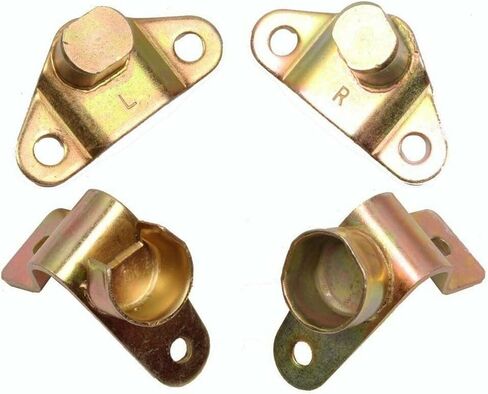 Tailgate Hinges Cables Repair Kit 6pcs Metal عند الاقتضاء ، لا تأتي أقواس لوحة الترخيص مع أجهزة متزايدة ما لم ينص على خلاف ذلك لهاممر ، لـ GMC ، من أجل Chevy in Saudi Arabia