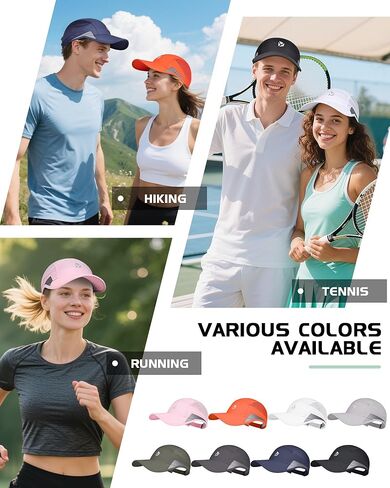 Running Hat for Men & Women, Quick-Dry Lightweight Baseball Cap,UPF 50+ Reflective Breathable Sport Hats in Kuwait
