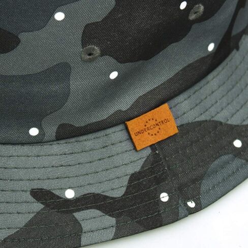 Undercontrol Square Type Treasable Short Brim Travel Fisherman Safari Safari Dot Camo Ducket Hat للجنسين in Saudi Arabia