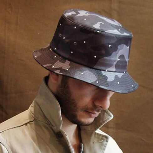 Undercontrol Square Type Treasable Short Brim Travel Fisherman Safari Safari Dot Camo Ducket Hat للجنسين in Saudi Arabia