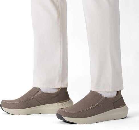 Bruno Marc Men's Hands Free Slip on Loafers Casual Sneakers Canvas Walking Shoes in Saudi Arabia