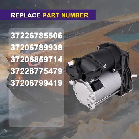 37206799419 ضاغط التعليق الهوائي متوافق مع BMW X5 E70 X6 E71 E72 2007-2014 استبدل 37206859714 3722675479 37206789938 37226785506 in Saudi Arabia