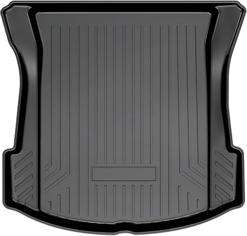 Mixsuper Custom Fit Cargo Liner for 2017-2023 Tesla Model 3, All Weather Trunk Mat Durable 3D Upgrade Anti-Slip Rear Trunk Liner Cargo Mat Black in Saudi Arabia