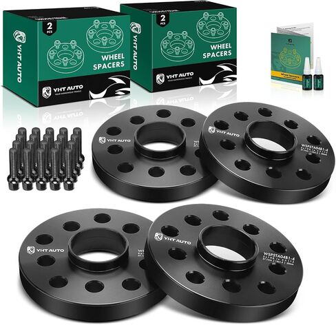 Yhtauto 5x100/5x112mm محولات العجلة المركزية محولات مركزية 20 مم متوافق مع Audi ، موديلات فولكس واجن ، TT ، الخنفساء ، الجولف ، جيتا ، بارات ، عجلات إطارات الفواصل M14x1.5. in Saudi Arabia
