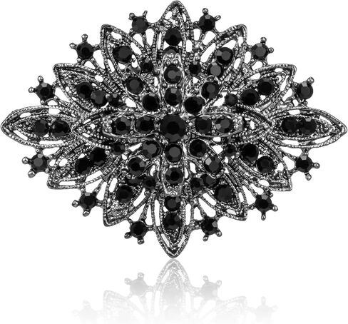 عتيقة Art Deco Crystal Rhinestone Brooch Pin للنساء in Saudi Arabia