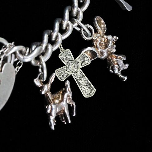 Needzo Silver Tone Crucifix Charm, Catholic Cross Pendant, Jewelry Gifts, 2 Inches in Saudi Arabia