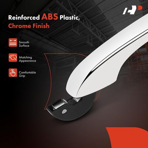 A-Premium Rear Driver Side Exterior Door Handle Compatible with Chrysler 300 2005-2010 & Dodge Magnum 2005-2008, Chrome, Replace# 5065801AE, 5065801AG in Saudi Arabia